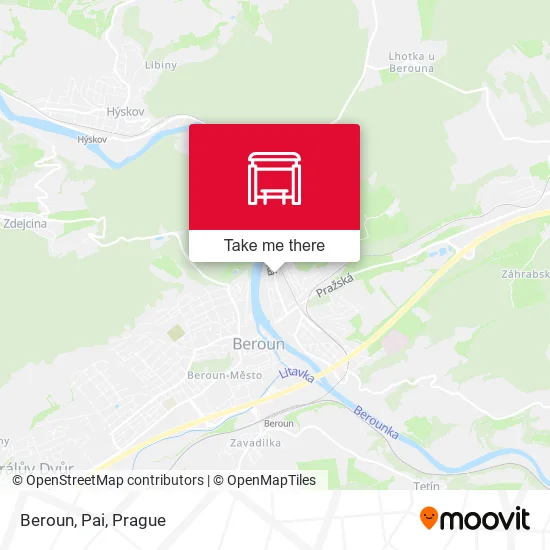 Карта Beroun, Pai