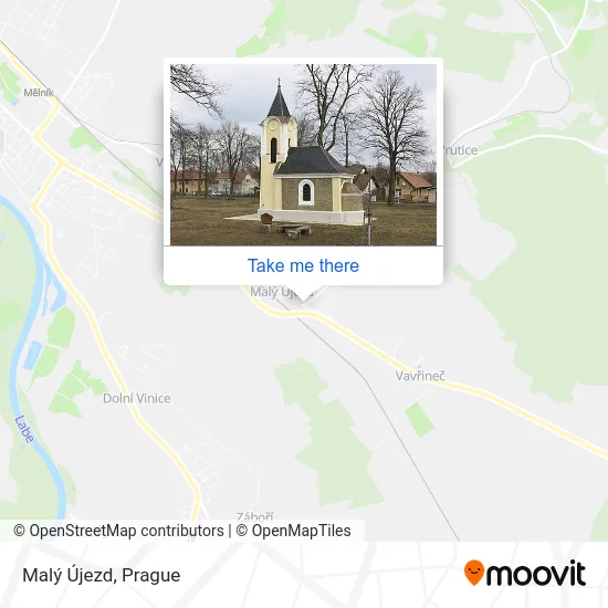 Карта Malý Újezd