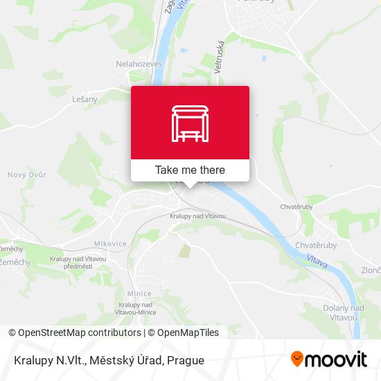 Kralupy N.Vlt., Městský Úřad map