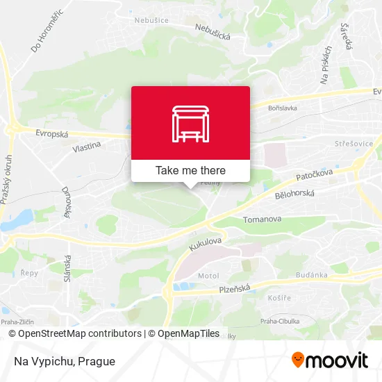 Карта Na Vypichu