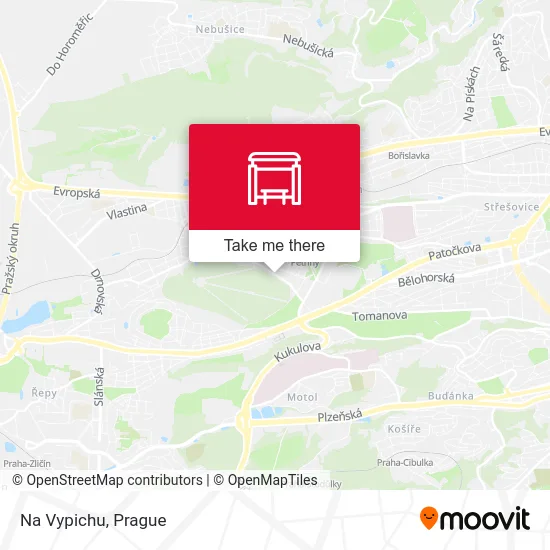 Карта Na Vypichu