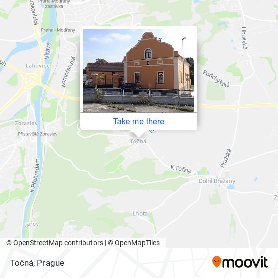 Карта Točná