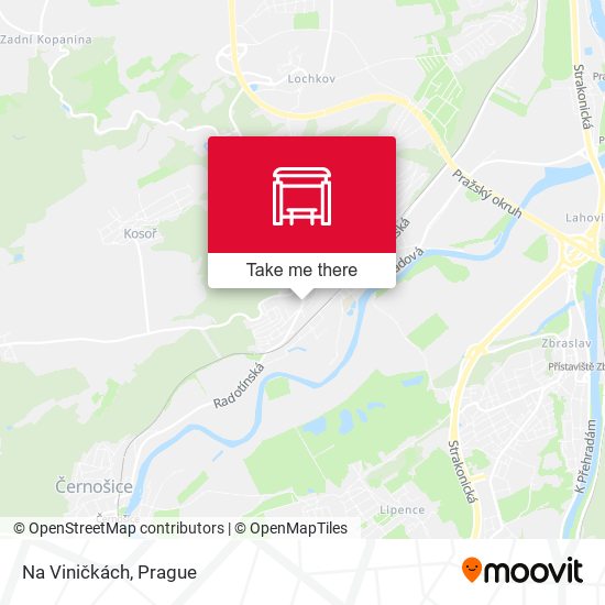 Карта Na Viničkách