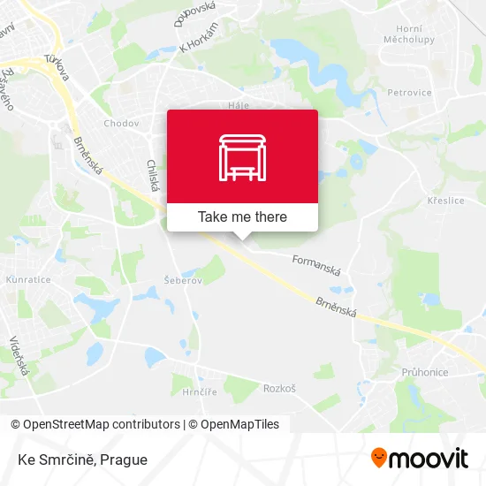 Карта Ke Smrčině