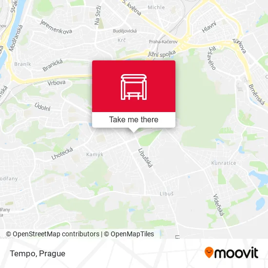 Карта Tempo
