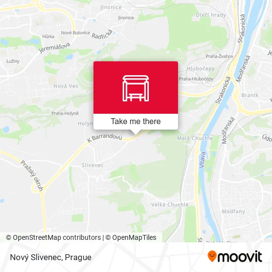 Карта Nový Slivenec