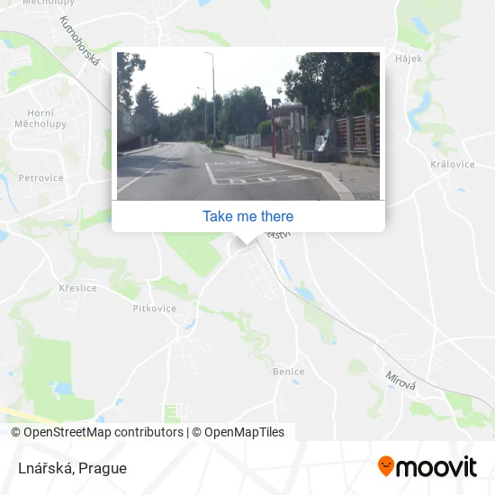 Карта Lnářská