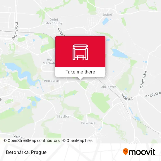 Карта Betonárka