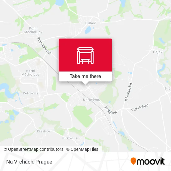 Карта Na Vrchách