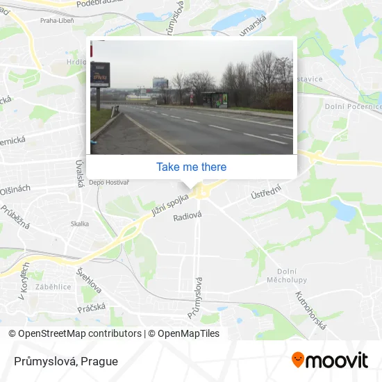 Карта Průmyslová