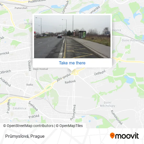 Карта Průmyslová
