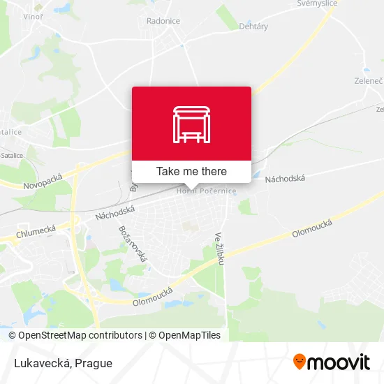 Карта Lukavecká