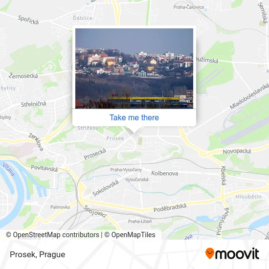 Карта Prosek