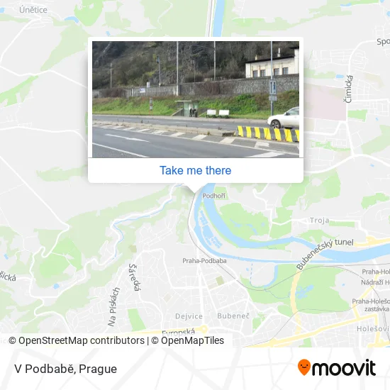 Карта V Podbabě