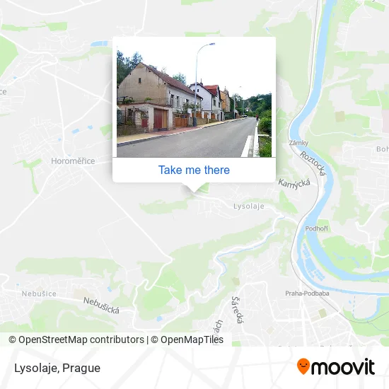 Карта Lysolaje