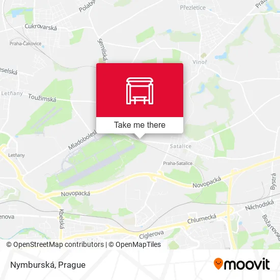 Карта Nymburská