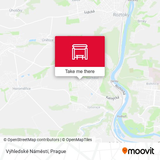 Výhledské Náměstí map