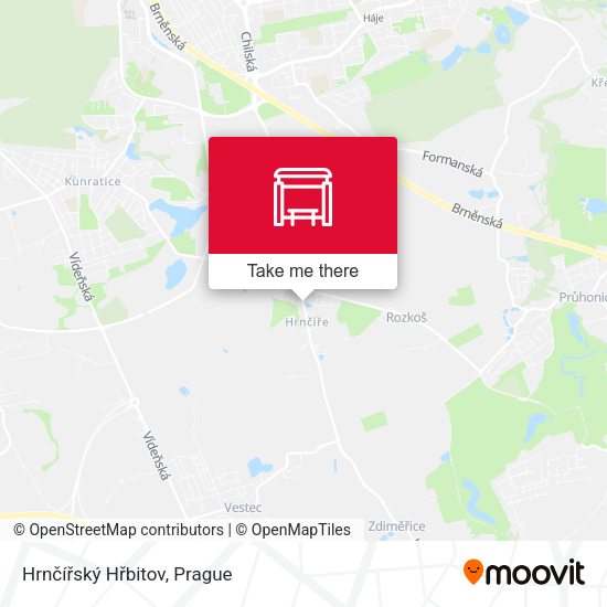 Hrnčířský Hřbitov map