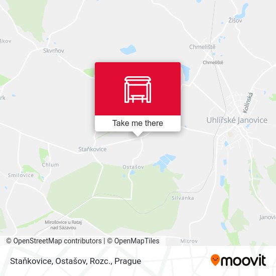 Staňkovice, Ostašov, Rozc. map