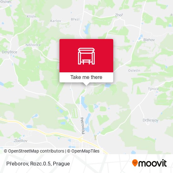 Карта Přeborov, Rozc.0.5