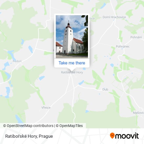 Ratibořské Hory map