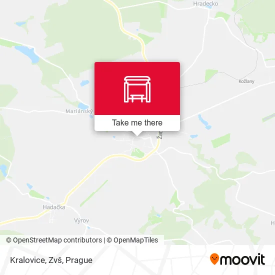 Карта Kralovice, Zvš