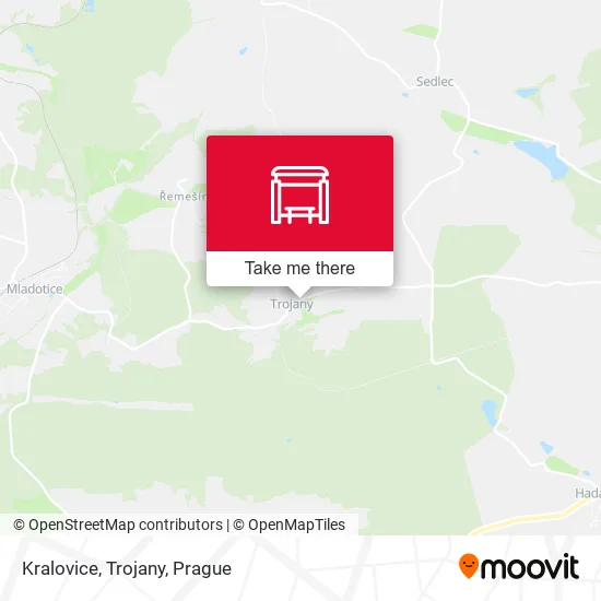 Карта Kralovice, Trojany