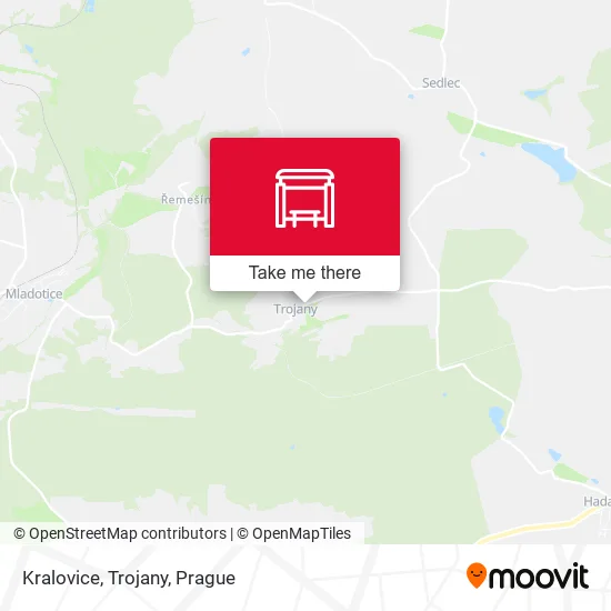 Карта Kralovice, Trojany
