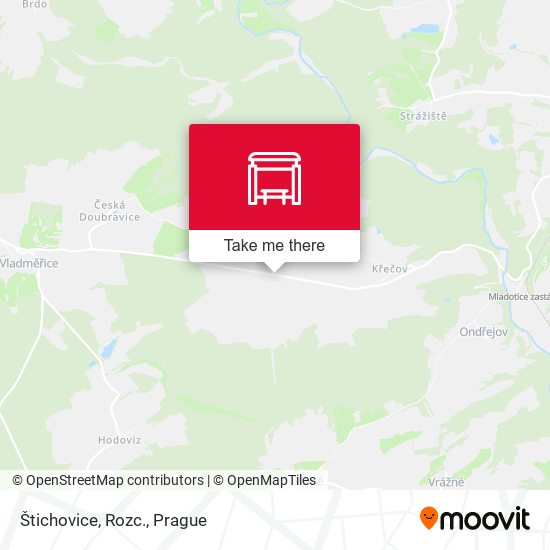 Štichovice, Rozc. map