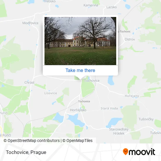 Карта Tochovice
