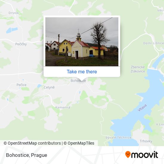Карта Bohostice