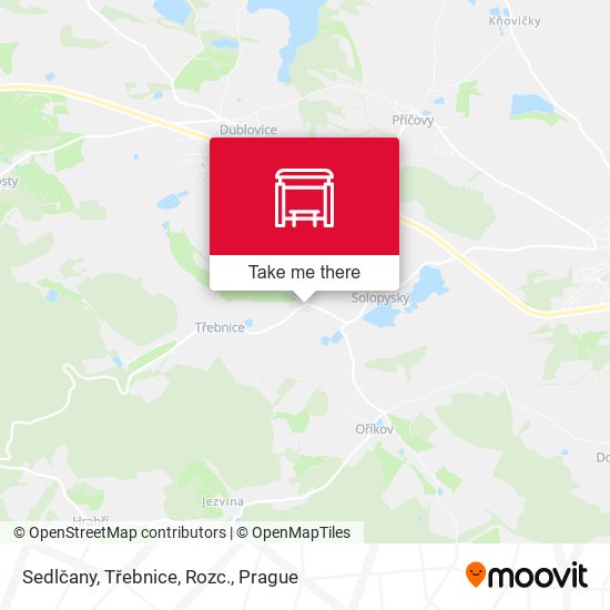 Sedlčany, Třebnice, Rozc. map