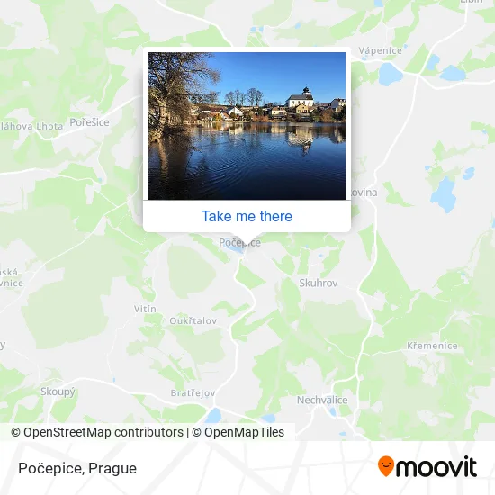 Карта Počepice