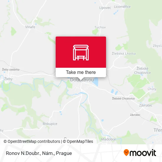 Карта Ronov N.Doubr., Nám.