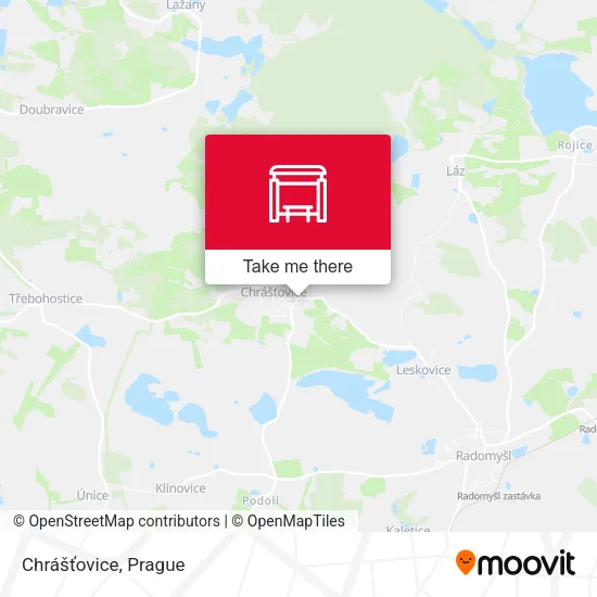 Карта Chrášťovice