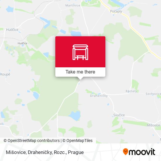 Mišovice, Draheničky, Rozc. map