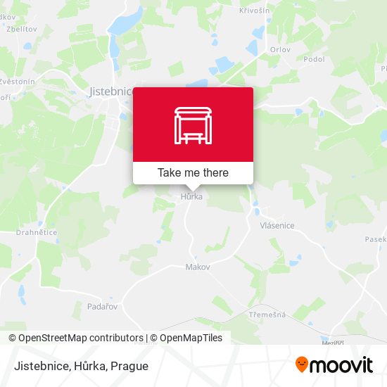 Карта Jistebnice, Hůrka