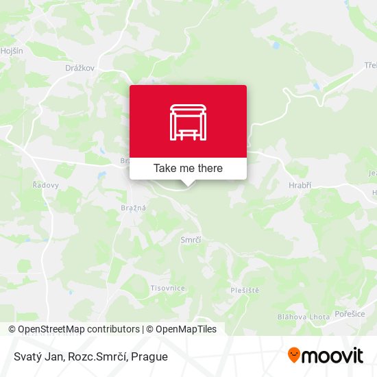 Svatý Jan, Rozc.Smrčí map