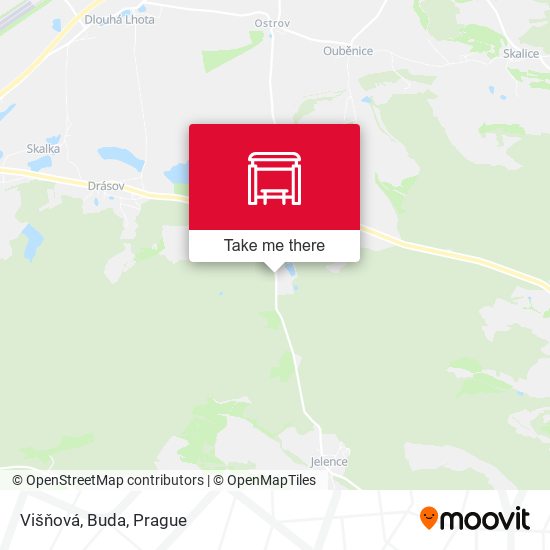 Višňová, Buda map