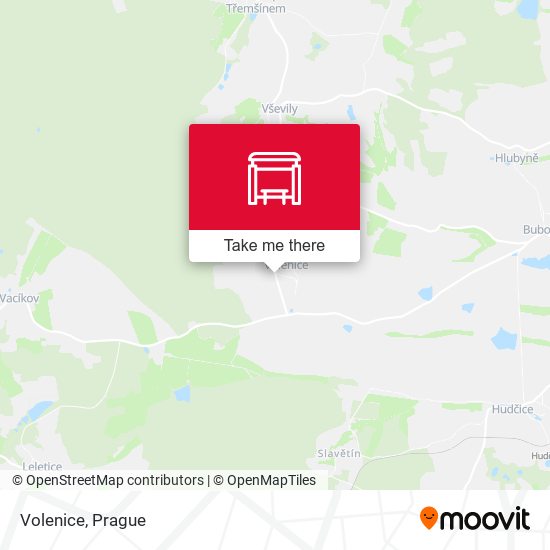 Карта Volenice