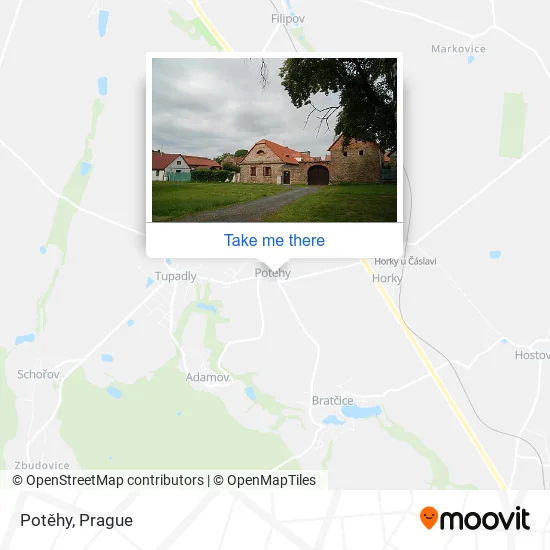 Карта Potěhy