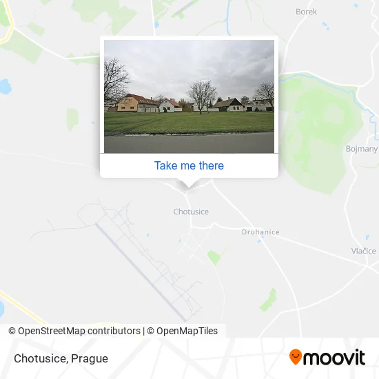 Карта Chotusice