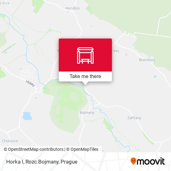 Карта Horka I, Rozc.Bojmany