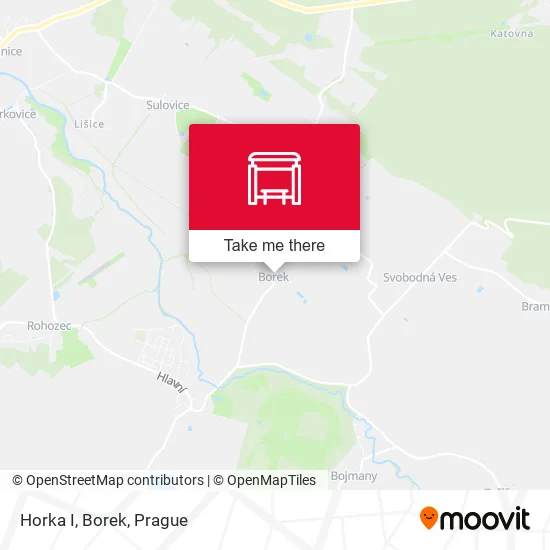 Карта Horka I, Borek