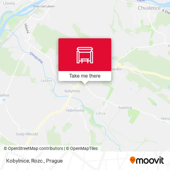Карта Kobylnice, Rozc.
