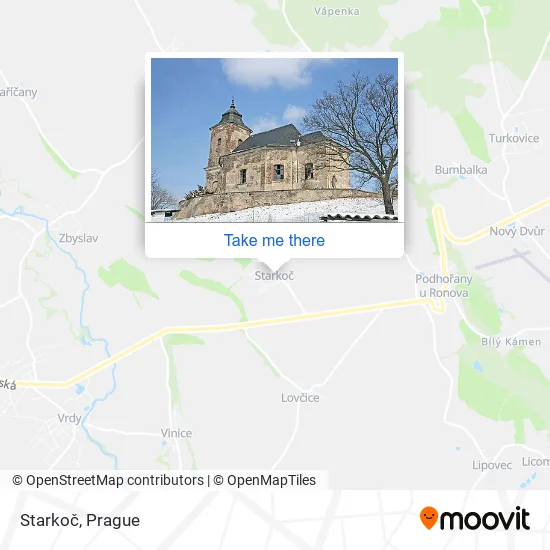 Карта Starkoč