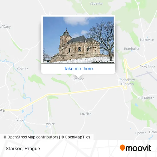Карта Starkoč