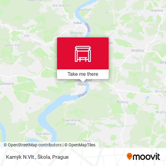 Kamýk N.Vlt., Škola map