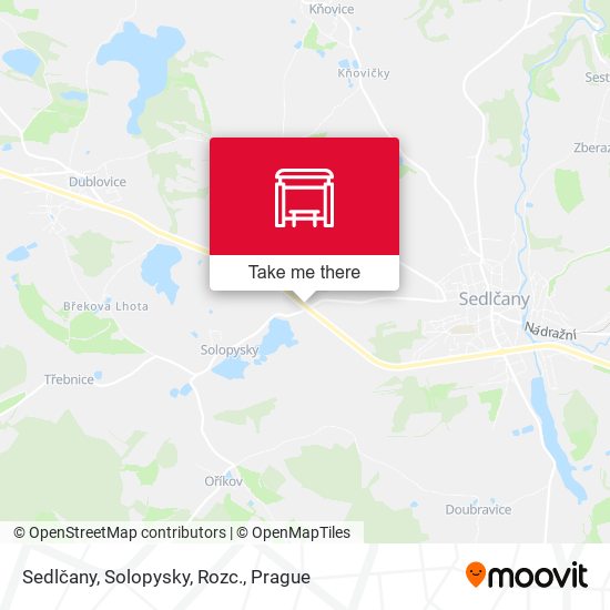 Sedlčany, Solopysky, Rozc. map