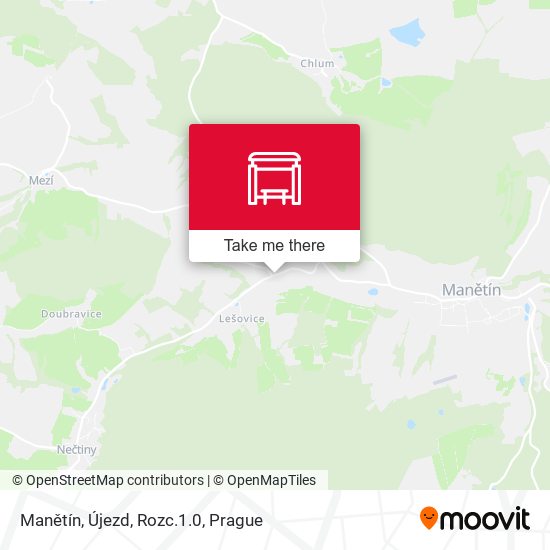 Manětín, Újezd, Rozc.1.0 map